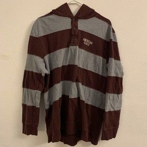 Burgandy Hoodie from Aeo